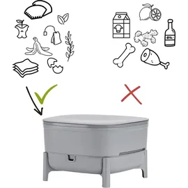 Plastia Wurmkomposter grün recycelt 1606967067