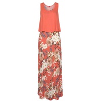 S.Oliver Maxikleid Damen koralle-bedruckt Gr.36