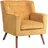 deluke Lounger Sessel MUSCAT Cord 72 x 80 x 74 cm Orange