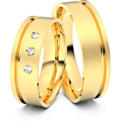 Trauringe Witten 585er Gelbgold - 8988