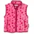 Playshoes - Fleece-Weste STERNE in pink Gr.74