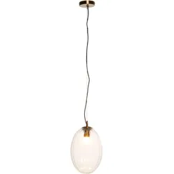 KAYOOM Hängeleuchte "Virgina", transparent, Ø 23cm H: 36cm, Lampen, hochwertig, außergewöhnlich, handgefertigt