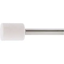 Lukas-Erzett Polierstift Zylinderform 30x40 mm Schaft 6 mm 10 Stück