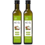 MCT Öl BIO 1000ml aus 100 bio Kokosöl 2x 500ml l premium Qualität l 70 Capryl...