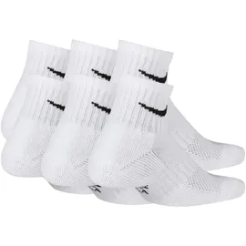 Nike Everyday Cushioned Ankle Socken 6er Pack Weiß 38-41