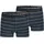 normani Outdoor Sports Boxershorts grau/schwarz XXL 2er Pack