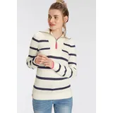 KangaROOS Troyer mit Reißverschluss im klassischen Streifen-Design blau