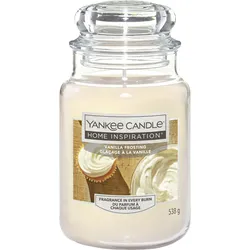 Yankee Candle Home Inspiration Große Kerze im Glas Vanilla Frosting