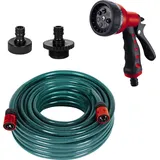 Einhell Original Einhell Zubehör-Set Druckseite (OFP) (Pumpen-Zubehör, druckseitiges Zubehör-Set, inkl. Gartenschlauch, 2x Adapter, Gartenbrause)