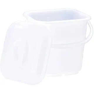 Hünersdorff Industrie-Eimer 14 L, eckig naturfarben, HDPE