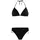 Triangel-Bikini Damen Schwarz 40