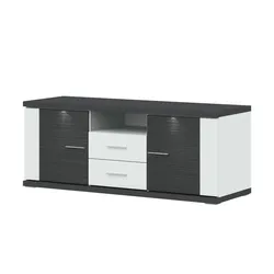 Primo Lowboard   Titan ¦ grau ¦ Maße (cm): B: 151 H: 60 T: 52.0