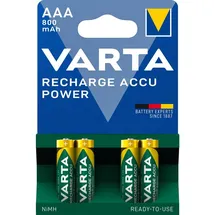 Varta Akku AAA Micro Ready2Use 800mah 4er-Pack