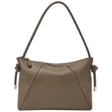 Fossil Willa Henkeltasche Leder Grau/Braun