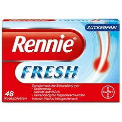 Rennie Fresh bei Sodbrennen 48 St