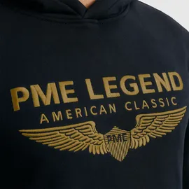 PME Legend Hooded soft terry with logo Hoodie Blau M