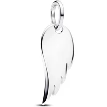 Pandora Gravierbarer Engelsflügel Anhänger Silber, Flügel