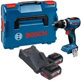 Bosch GSB 18V-65 inkl. 2 x 4,0 Ah + L-Boxx
