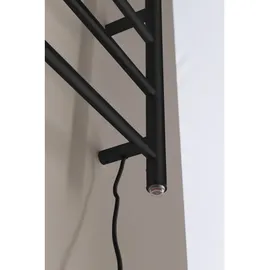 Sapho REDONDO Handtuchstange elektrisch rund Schwarz
