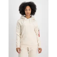 Alpha Industries EMB Hoody Kapuzensweat für Herren Jet Stream White