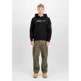 Alpha Industries Label Pullover Black L