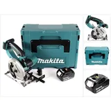 Makita DSS 501 M1J 18V 136 mm Akku-Handkreissäge im Makpac + 1x 4,0 Ah Akku - ohne Lader