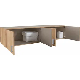 Rauch Schrankaufsatz RAUCH BREMEN braun (struktureichefarben hell), B:181cm H:39cm T:54cm, Holzwerkstoff, Möbelaufsätze, Schrankaufsatz