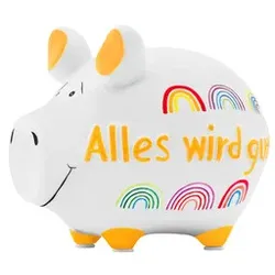 KCG Spardose Schwein klein 101881/10037824 Alles wird gut