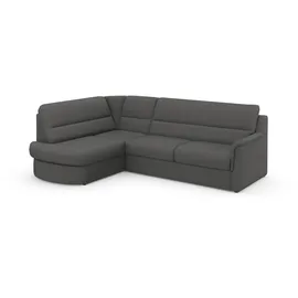 sit&more Ecksofa SIT & MORE "Panini L-Form", grau, B:243cm H:87cm T:155cm, Sofas, Ecksofa, wahlweise mit Vorziehsitz und Bettkasten