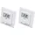 eQ-3 Homematic IP Wandthermostat mit Luftfeuchtigkeitssensor 2 St. Weiß