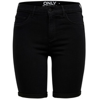 Only Onlrain LIFE MID LONG Shorts NOOS Girl-Shorts schwarz