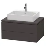 Duravit L-Cube Waschtischunterschrank, 2 Auszüge, LC581708080