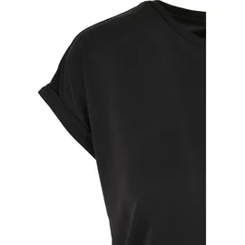 URBAN CLASSICS Damen Ladies Modal Extended Shoulder Tee, lang geschnittenes T-Shirt, erhältlich in vielen Farbvarianten, Größen XS-5XL - XXL