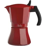 Jata Espressokocher 6 Tassen Rot