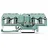 WAGO 281-665/281-400 Diodenklemme 6mm Zugfeder Belegung: L Grau 50St.