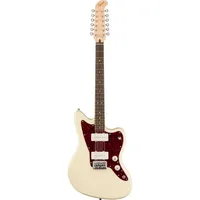 Fender Squier Paranormal Jazzmaster XII Olympic White - E-Gitarre