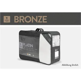 SPESSARTTRAUM Daunendecke Bronze medium Daunen, 10% Federn 155x220 cm