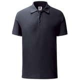 FRUIT OF THE LOOM 65/35 TAILORED FIT POLO schmales Herren Poloshirt , Slim Fit, deep navy, M