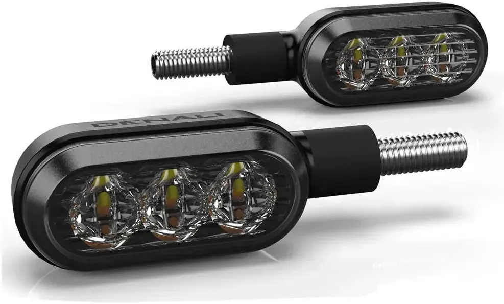 Denali T3 Led M8 Front Blinker Für Motorräder - One Size