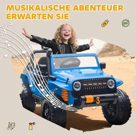 aiyaplay Elektroauto 12V Kinderauto Blau
