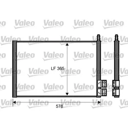 Kondensator Klimaanlage VALEO 818195