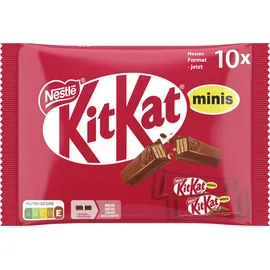 Nestlé Nestle Schokoriegel, KitKat Mini 167 g, je 16,7 g, 10 Riegel