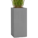 Pflanzwerk Pflanzwerk® Pflanzkübel Tower 70 cm x 33 cm x 33 cm Grau