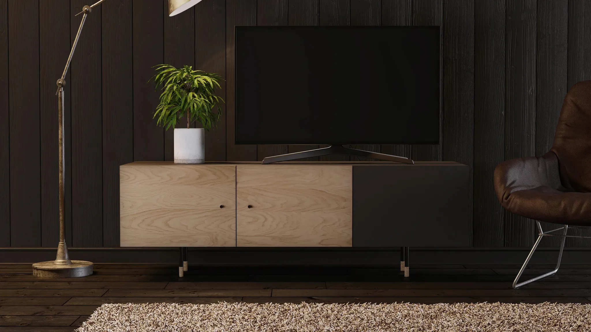 TV-Board WOODMAN 