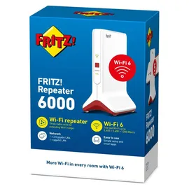 AVM FRITZ!Repeater 6000 International 6000 Mbit/s Rot/Weiß
