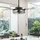 Fanaway Classic 122 cm Deckenventilator schwarz mit Licht inkl. Fernbedienung