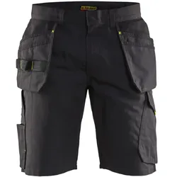 Service Shorts mit Nageltaschen "1494" - C62 - schwarz/gelb