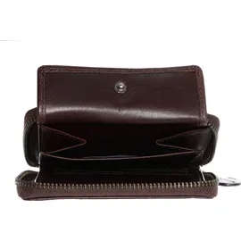 LEONHARD HEYDEN Roma Zip Around Wallet Unisex Geldbörse bro brown