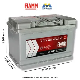Fiamm 74Ah 12V