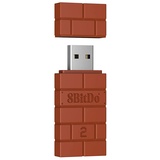 8bitdo USB Wireless Adapter 2 - Brown